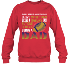 I Love More Than Being A Los Angeles Rams Fan Being A Dad Football Sweatshirt - giftteeshirt4u