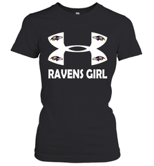 Baltimore Ravens Girl Under Armour Football Short Sleeve - giftteeshirt4u