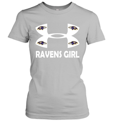 Baltimore Ravens Girl Under Armour Football Short Sleeve - giftteeshirt4u
