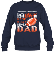 I Love More Than Being A Cincinnati Bengals Fan Being A Dad Football Sweatshirt - giftteeshirt4u