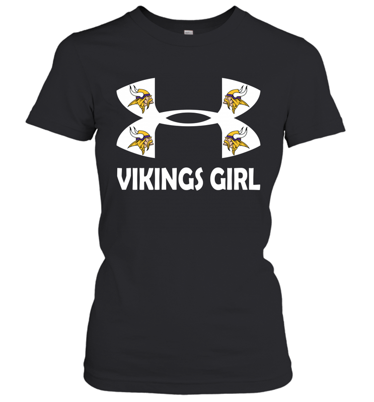 Minnesota Vikings Girl Under Armour Football Short Sleeve - giftteeshirt4u