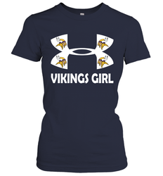 Minnesota Vikings Girl Under Armour Football Short Sleeve - giftteeshirt4u