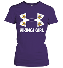 Minnesota Vikings Girl Under Armour Football Short Sleeve - giftteeshirt4u