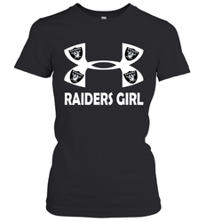 Oakland Raiders Girl Under Armour Football Short Sleeve - giftteeshirt4u