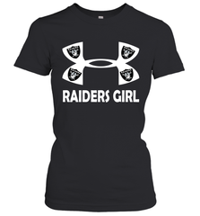 Oakland Raiders Girl Under Armour Football Short Sleeve - giftteeshirt4u
