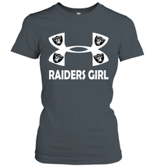 Oakland Raiders Girl Under Armour Football Short Sleeve - giftteeshirt4u