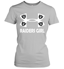 Oakland Raiders Girl Under Armour Football Short Sleeve - giftteeshirt4u