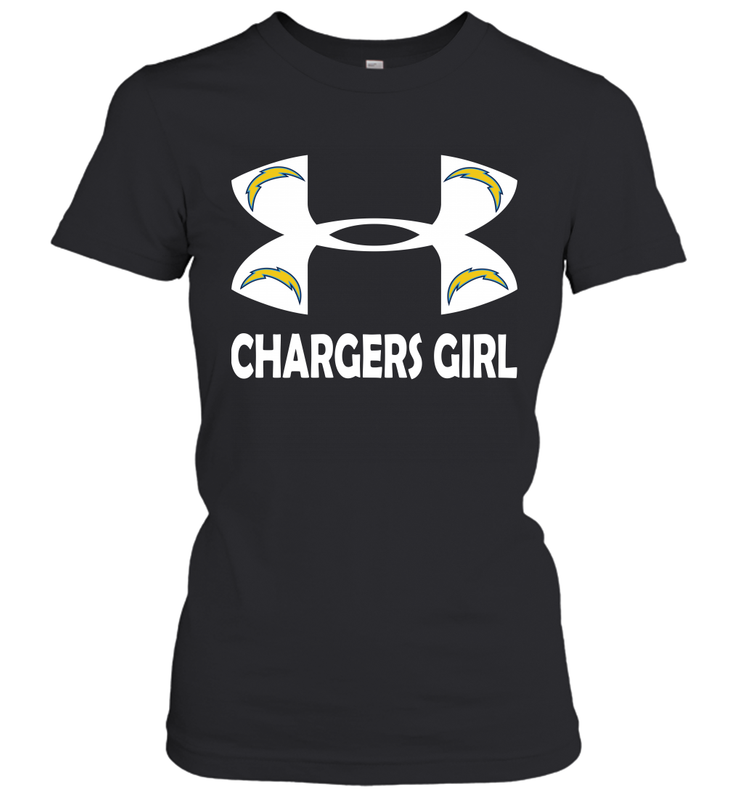 San Diego Chargers Girl Under Armour Football Short Sleeve - giftteeshirt4u