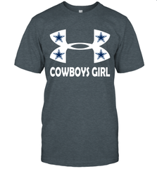 Dallas Cowboys Girl Under Armour Football T-Shirt - giftteeshirt4u
