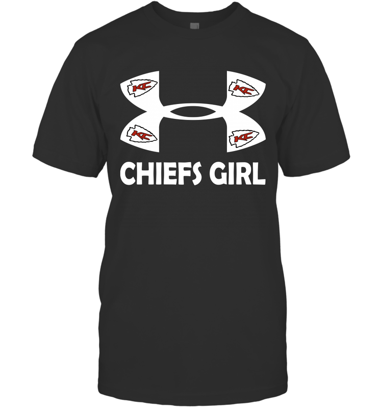 Kansas City Chiefs Girl Under Armour Football T-Shirt - giftteeshirt4u