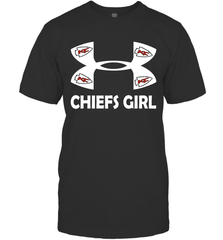 Kansas City Chiefs Girl Under Armour Football T-Shirt - giftteeshirt4u