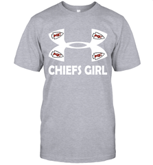 Kansas City Chiefs Girl Under Armour Football T-Shirt - giftteeshirt4u