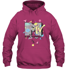 Mtv Retro Shape Design Logo Graphic Hoodie - giftteeshirt4u