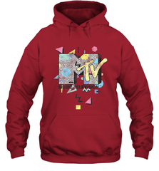 Mtv Retro Shape Design Logo Graphic Hoodie - giftteeshirt4u