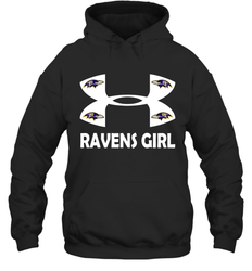 Baltimore Ravens Girl Under Armour Football Hoodies - giftteeshirt4u