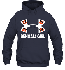Cincinnati Bengals Girl Under Armour Football Hoodies - giftteeshirt4u