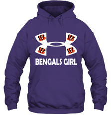 Cincinnati Bengals Girl Under Armour Football Hoodies - giftteeshirt4u