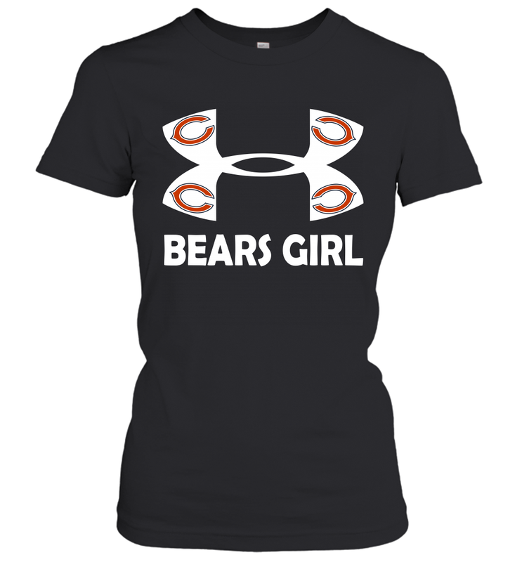 Chicago Bears Girl Under Armour Football Short Sleeve - giftteeshirt4u
