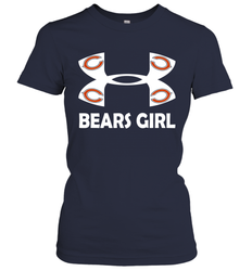Chicago Bears Girl Under Armour Football Short Sleeve - giftteeshirt4u
