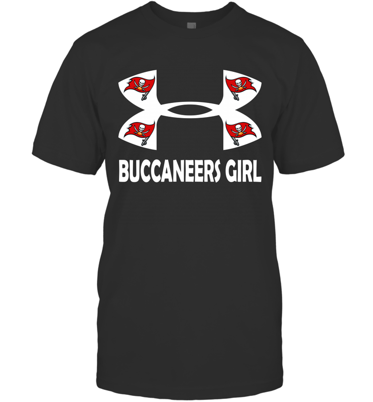 Tampa Bay Buccaneers Girl Under Armour Football T-Shirt - giftteeshirt4u