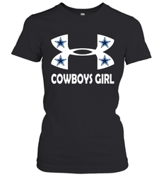 Dallas Cowboys Girl Under Armour Football Short Sleeve - giftteeshirt4u