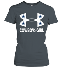 Dallas Cowboys Girl Under Armour Football Short Sleeve - giftteeshirt4u