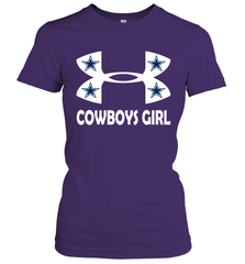 Dallas Cowboys Girl Under Armour Football Short Sleeve - giftteeshirt4u