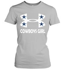 Dallas Cowboys Girl Under Armour Football Short Sleeve - giftteeshirt4u