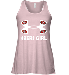 San Francisco 49ers Girl Under Armour Football Tank - giftteeshirt4u