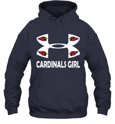 Arizona Cardinals Girl Under Armour Football Hoodies - giftteeshirt4u