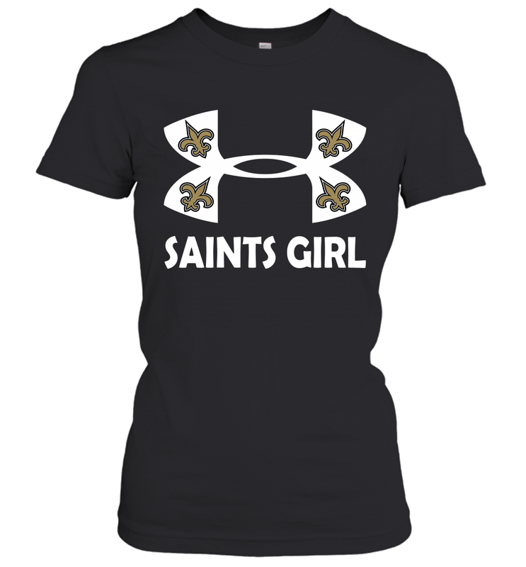 New Orleans Saints Girl Under Armour Football Short Sleeve - giftteeshirt4u