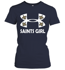 New Orleans Saints Girl Under Armour Football Short Sleeve - giftteeshirt4u