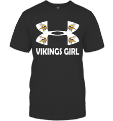 Minnesota Vikings Girl Under Armour Football T-Shirt - giftteeshirt4u