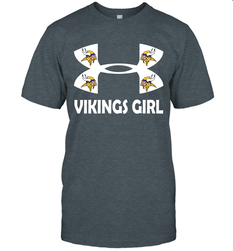 Minnesota Vikings Girl Under Armour Football T Shirt giftteeshirt4u