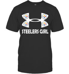 Pittsburgh Steelers Girl Under Armour Football T-Shirt - giftteeshirt4u