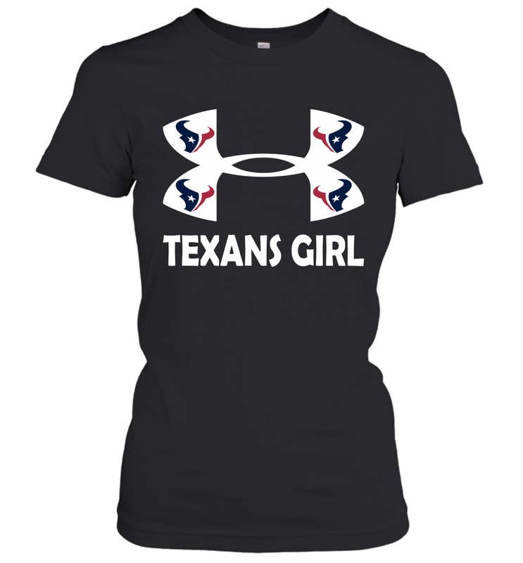 Houston Texans Girl Under Armour Football Short Sleeve - giftteeshirt4u