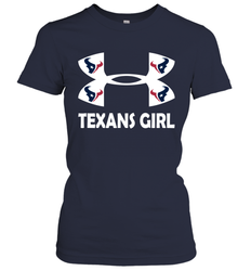 Houston Texans Girl Under Armour Football Short Sleeve - giftteeshirt4u