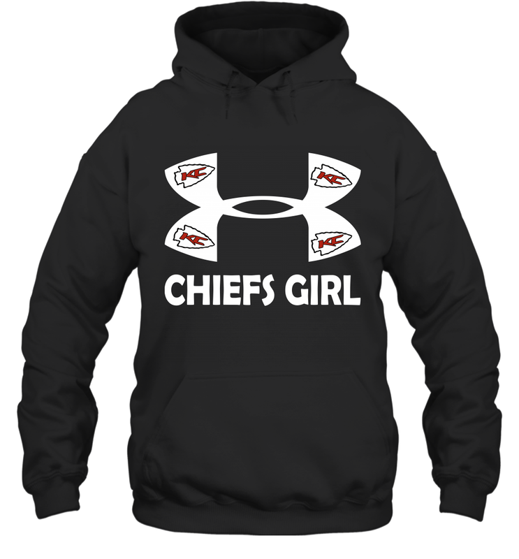 Kansas City Chiefs Girl Under Armour Football Hoodies - giftteeshirt4u