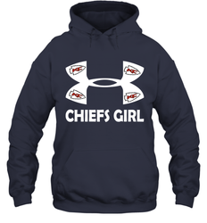 Kansas City Chiefs Girl Under Armour Football Hoodies - giftteeshirt4u