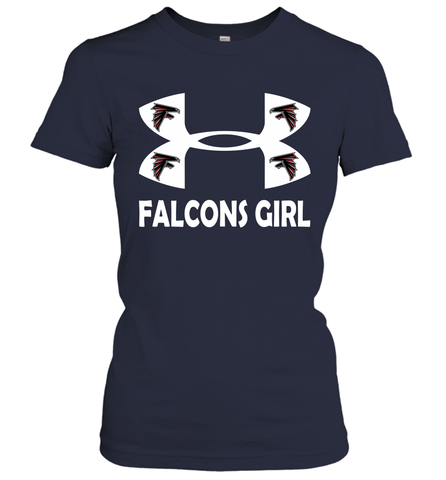 Atlanta Falcons Girl Under Armour Football Short Sleeve - giftteeshirt4u