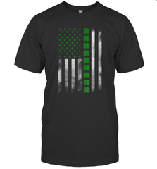 St Patrick's Day IRISH AMERICAN FLAG T-Shirt - giftteeshirt4u