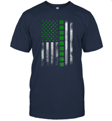 St Patrick's Day IRISH AMERICAN FLAG T-Shirt - giftteeshirt4u