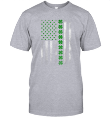 St Patrick's Day IRISH AMERICAN FLAG T-Shirt - giftteeshirt4u