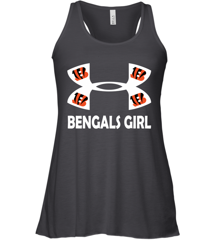 Cincinnati Bengals Girl Under Armour Football Tank - giftteeshirt4u