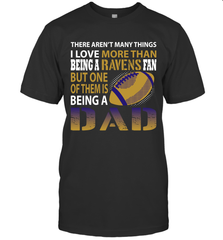 I Love More Than Being A Los Angeles Rams Fan Being A Dad Football T-Shirt - giftteeshirt4u
