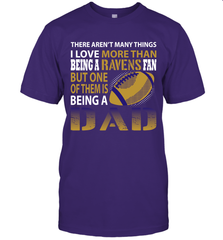 I Love More Than Being A Los Angeles Rams Fan Being A Dad Football T-Shirt - giftteeshirt4u