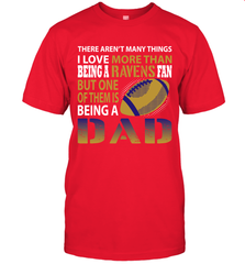 I Love More Than Being A Los Angeles Rams Fan Being A Dad Football T-Shirt - giftteeshirt4u