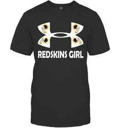 Washington Redskins Girl Under Armour Football T-Shirt - giftteeshirt4u