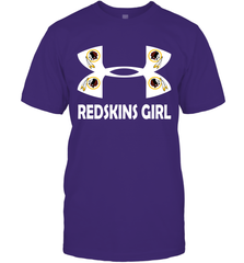 Washington Redskins Girl Under Armour Football T-Shirt - giftteeshirt4u